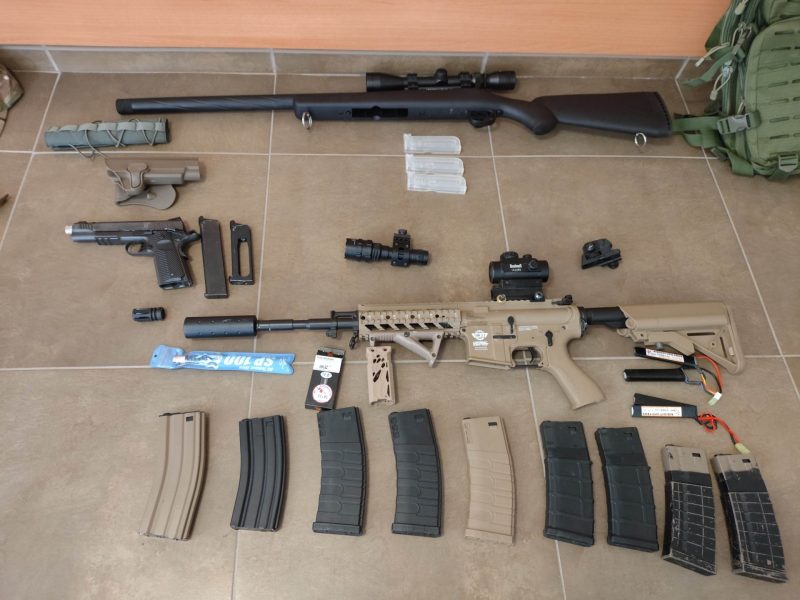 Pack airsoft completo