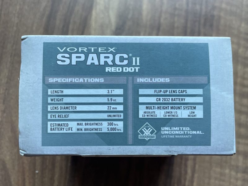 Punto rojo VORTEX SPARC II