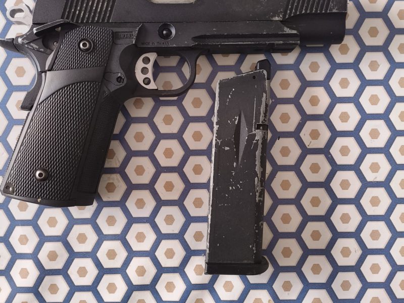 GBB PISTOLA HI-CAPA KJ WORKS KP-05 NEGRA