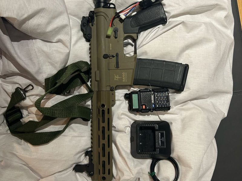 M4 saigo + walkie