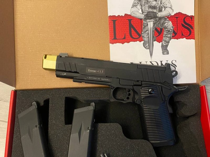 Pistola secutor ludus 3 gold