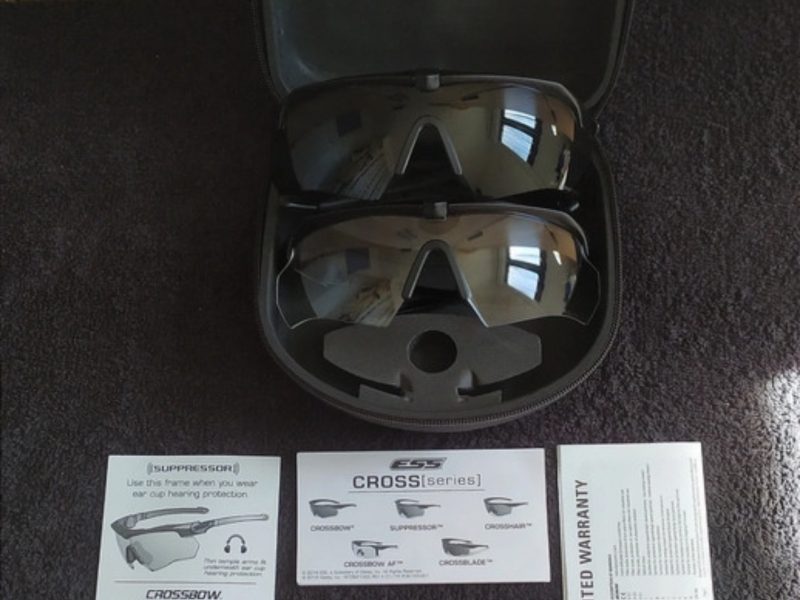 Pack Gafas Protección Balística ESS Originales