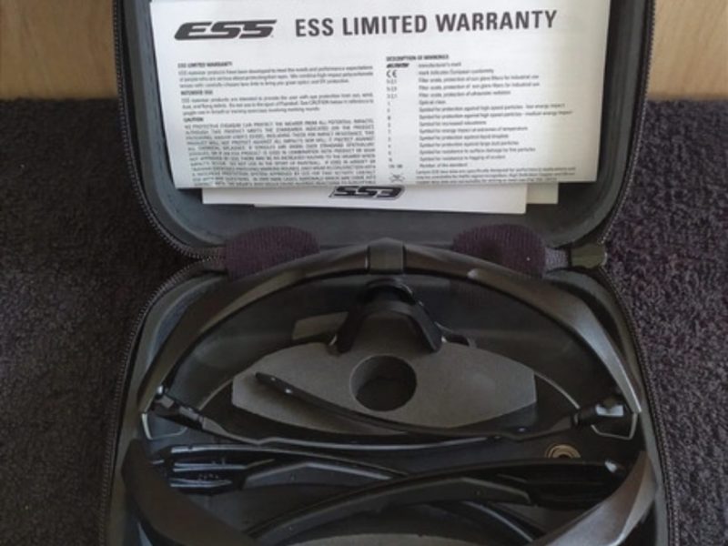 Pack Gafas Protección Balística ESS Originales