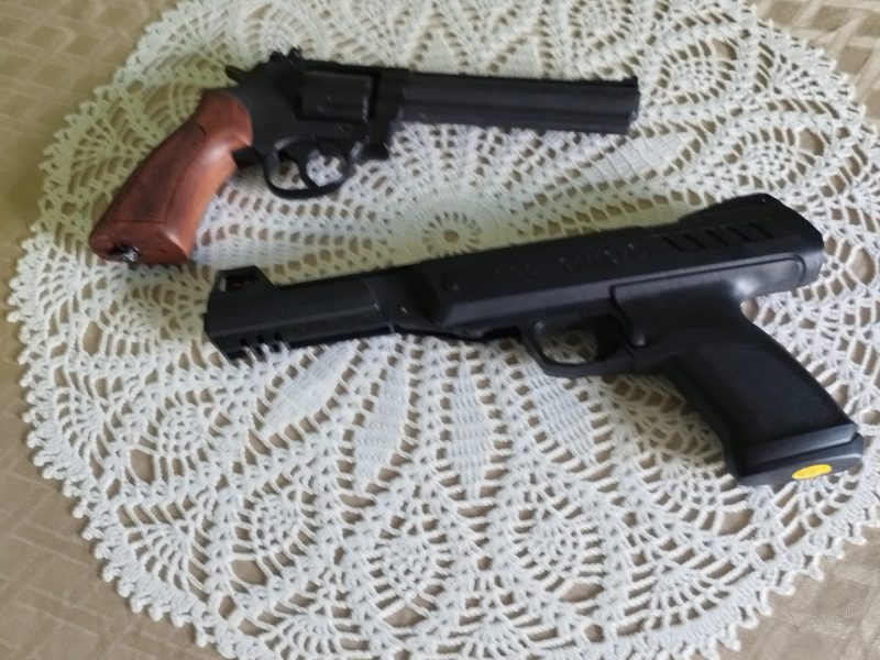 Pistola Magnum gas
