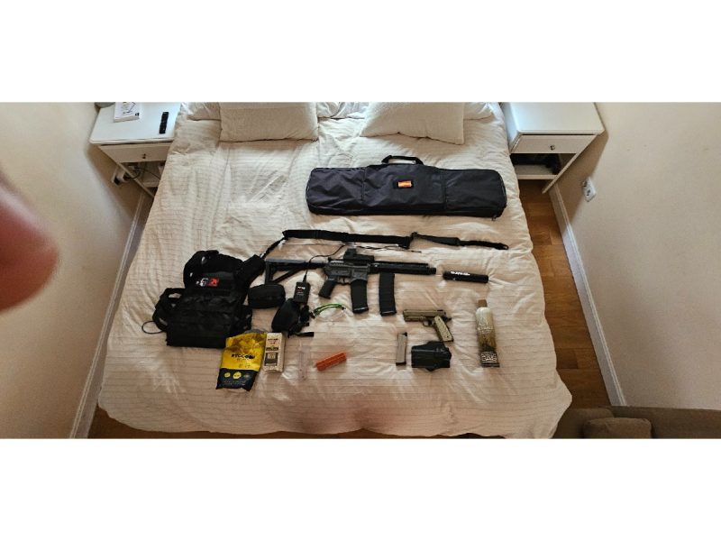 Pack completo de Airsoft