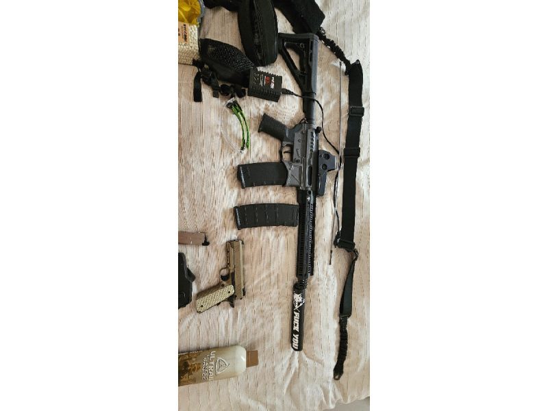 Pack completo de Airsoft