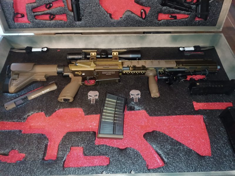 Lote completo airsoft.