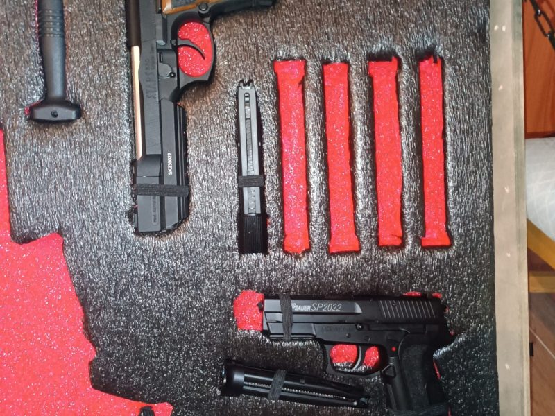 Lote completo airsoft.