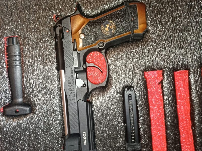 Lote completo airsoft.
