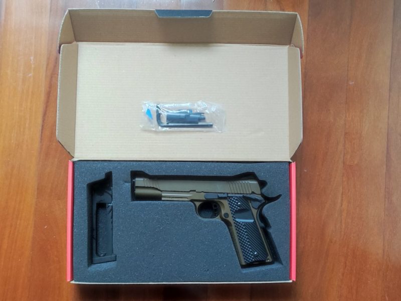 M1911 Secutor Rudis "Acta Non Verba" CO2 NUEVA