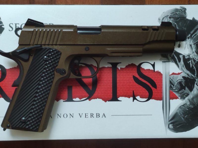M1911 Secutor Rudis "Acta Non Verba" CO2 NUEVA