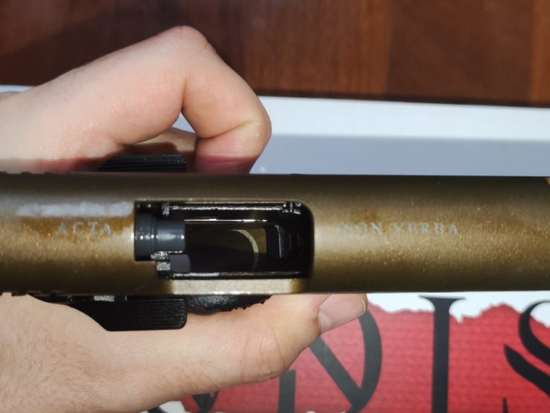 M1911 Secutor Rudis "Acta Non Verba" CO2 NUEVA