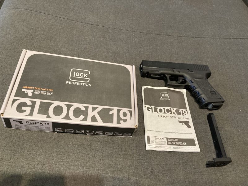Glock19 de co2 Umarex-VFC de BBs de 6mm