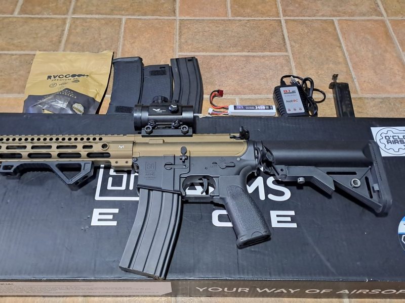 Pack con fusil con Solo 2 partidas con udgrade de 150€