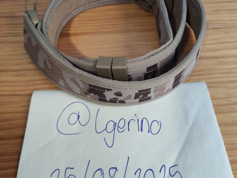 Cinturón primera linea