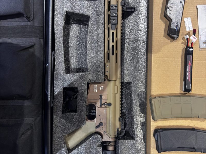 M4 Saigo Bushido Chu Tan/Negra (Hex Custom).