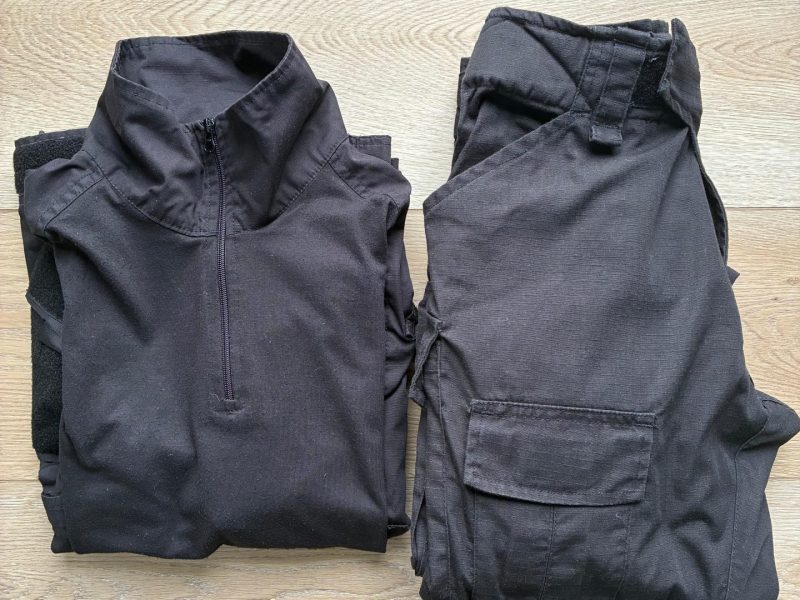 Pack Uniforme + Chaleco + Gafas Balisticas + Mascara + Guantes
