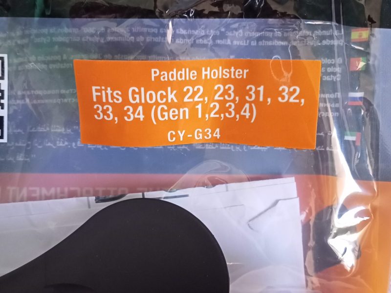 Pistolera Cytac Glock 34 (nueva)
