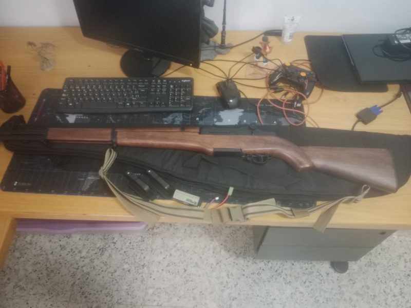 M1 Garand metal y madera
