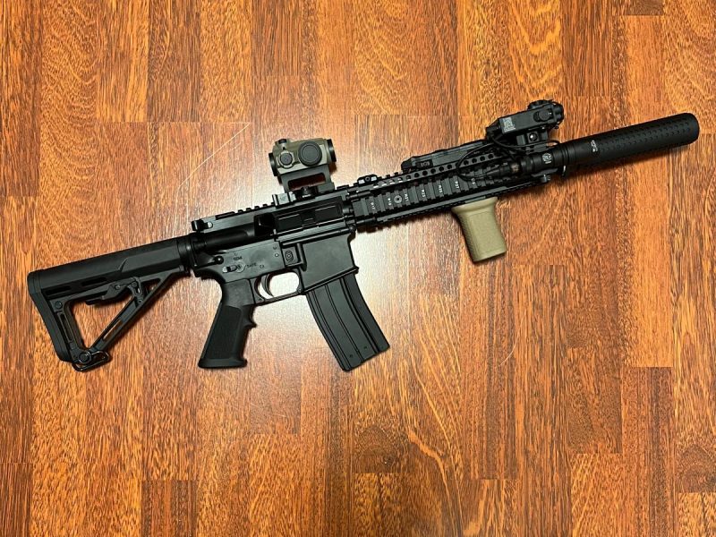 GBBR MK18 Daniel Defense Golden Eagle