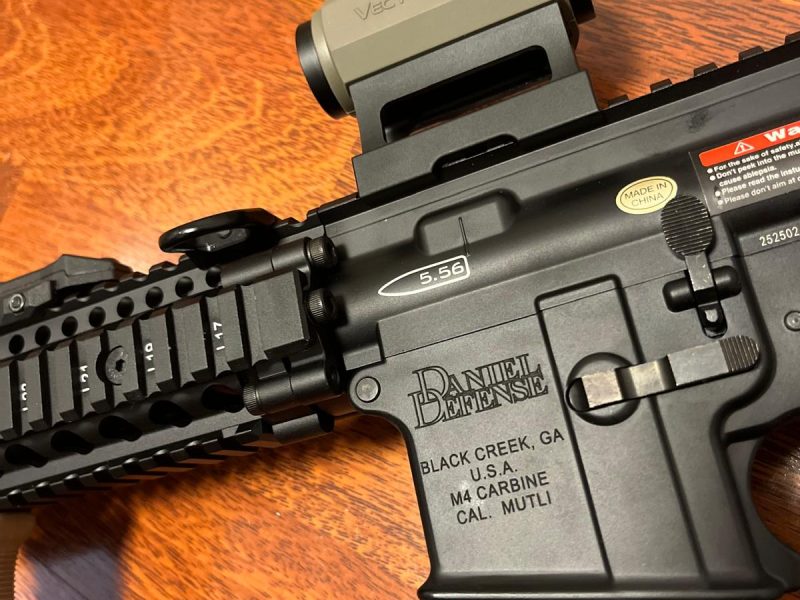 GBBR MK18 Daniel Defense Golden Eagle