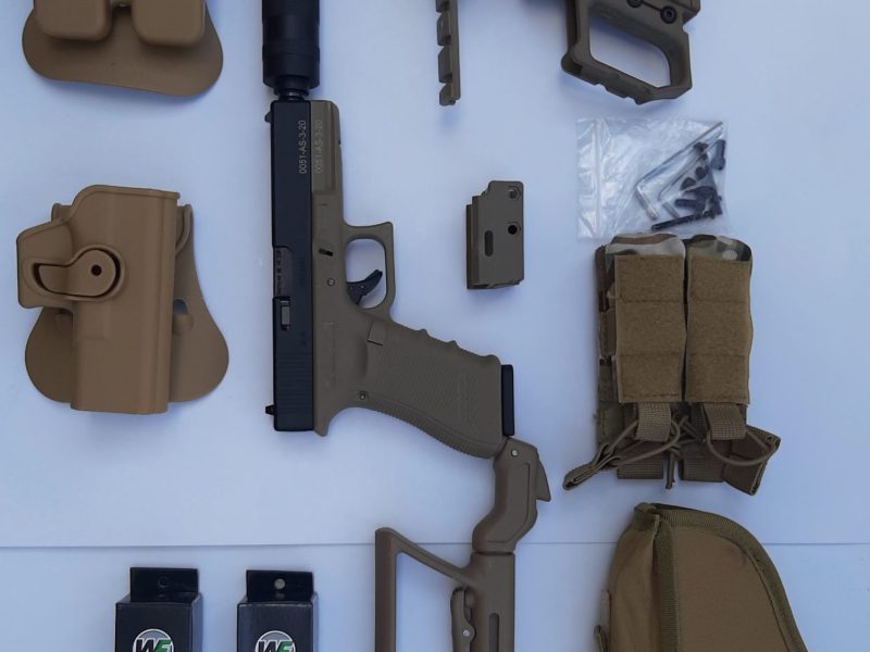 PACK GLOCK 17 GEN4 METAL VERSION WE