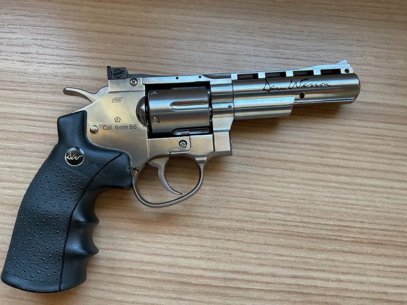 Revolver Dan Wesson 4’’ de CO2