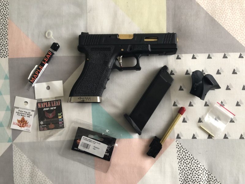 Glock 17 WE G-Force + Kit Maple Leaf