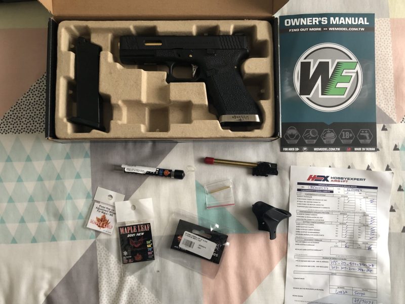Glock 17 WE G-Force + Kit Maple Leaf