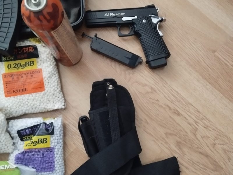 Lote de replicas de airsoft