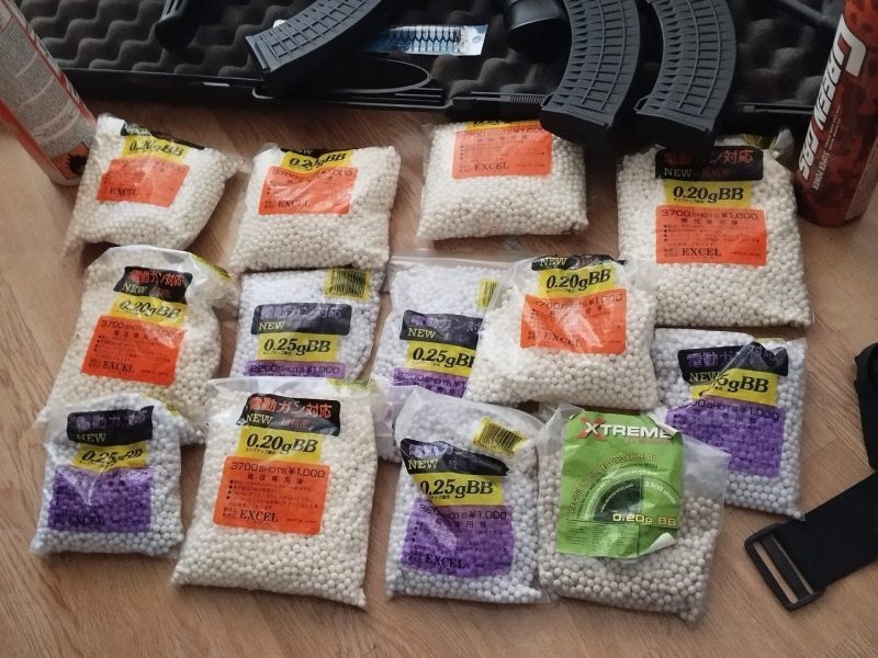 Lote de replicas de airsoft