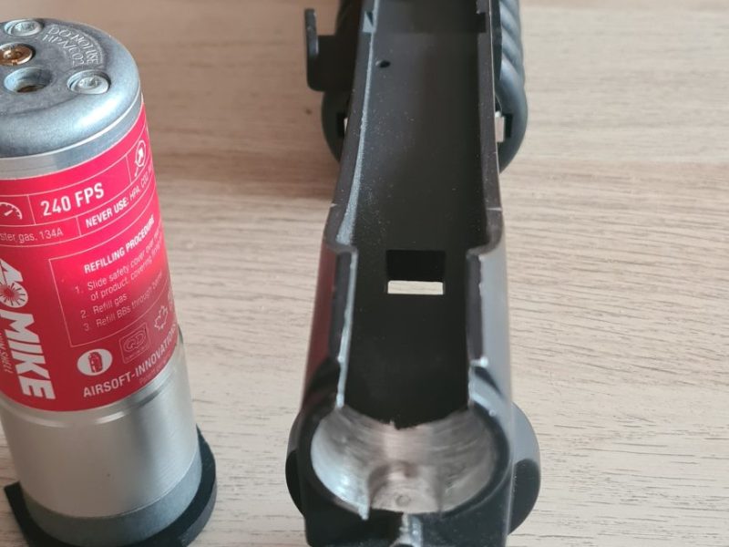 Lanza granada m203 de G&P con acoples para la mws de Tokyo Marui