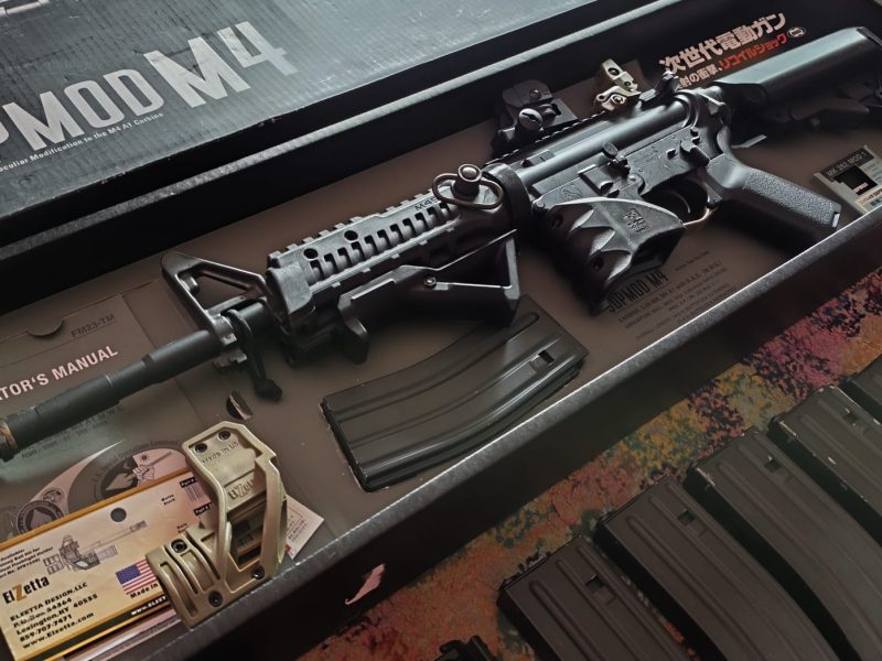 Kit para M4 (en las fotos un SOPMOD)