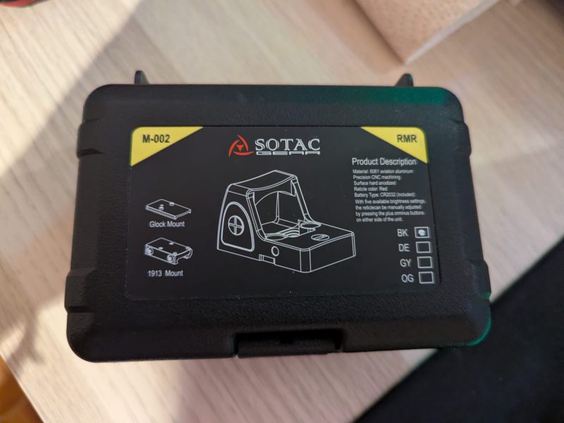 Red Dot Sotac RMR