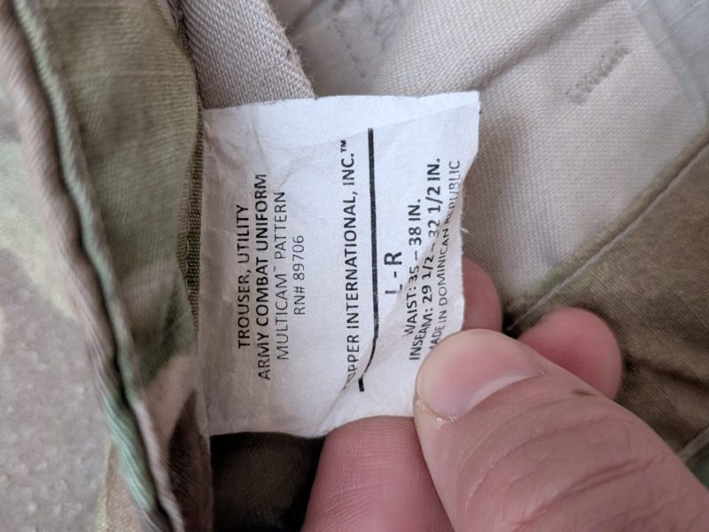 Uniforme Propper Multicam