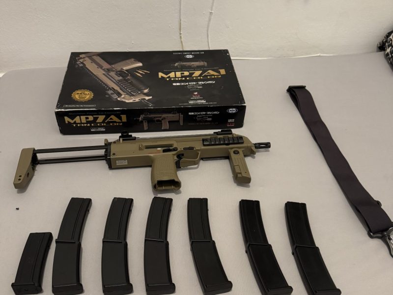Mp7 Tokyo Marui elétrica stock usado 2 veces
