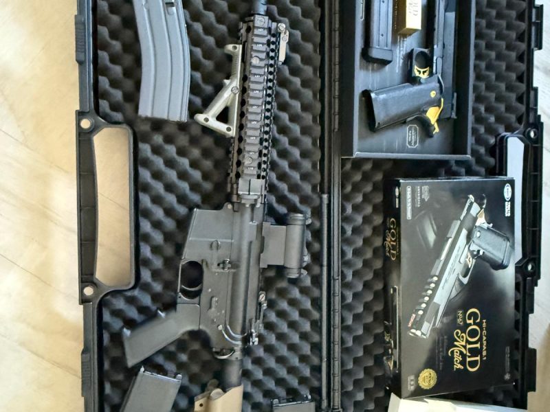 Se vende Marui Mk18 Gas y Hi Capa Golden Marui Gas