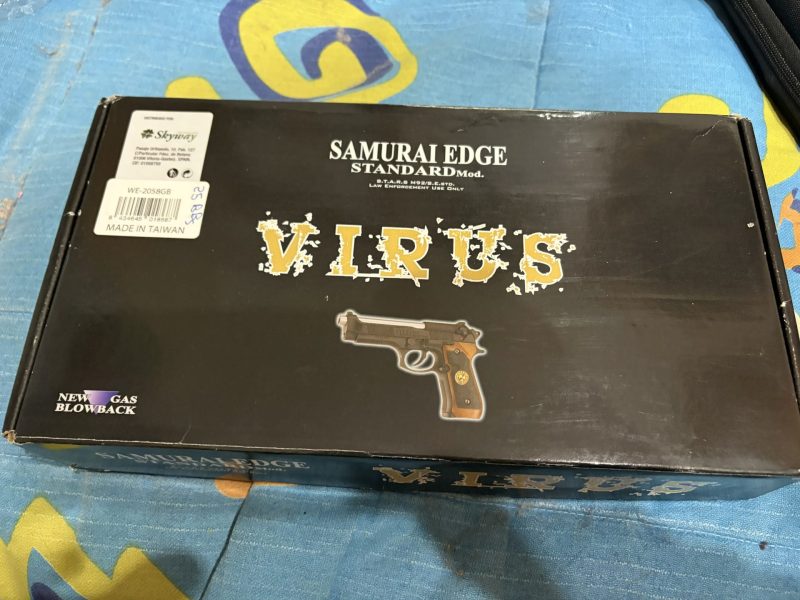 WE Samurai Edge Standard Mod. “VIRUS” – GBB – Como nueva
