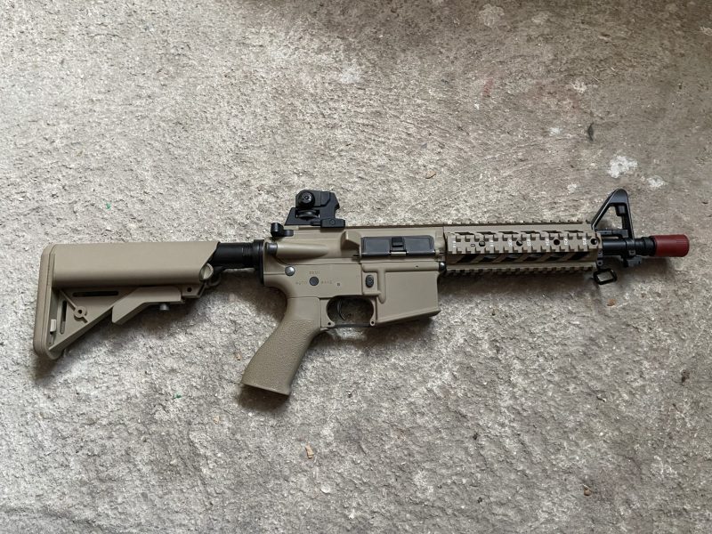 Réplica G&G tres partidas de uso.
