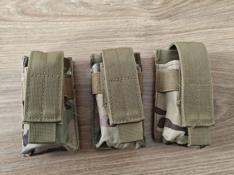 Chaleco táctico y pouches