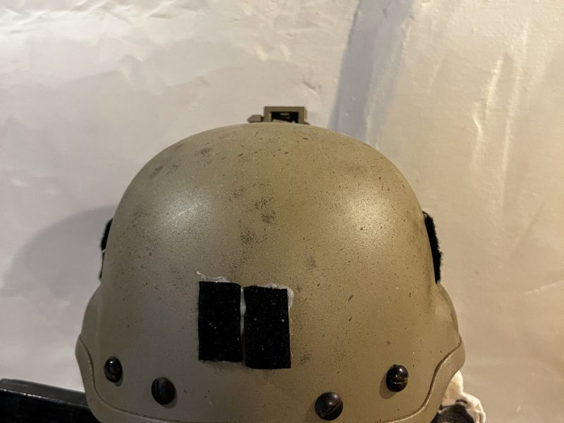 Casco MICH con montura para NVG