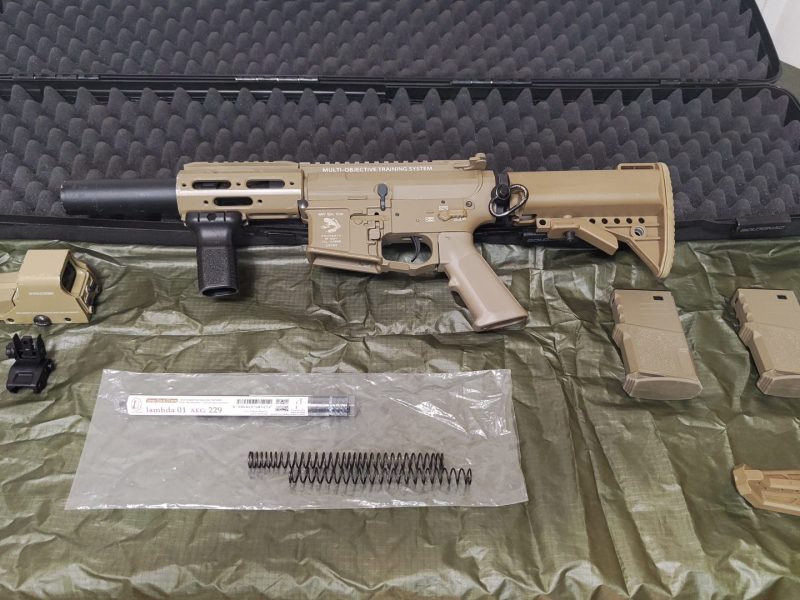 Kit completo M4 ARES AMOEBA mejorada