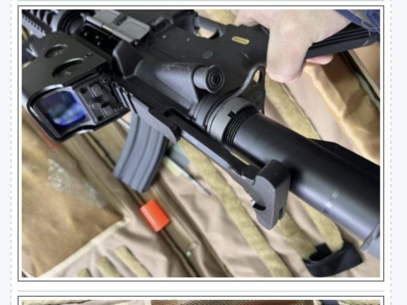 RÉPLICA WE-M4 CQB GBBR