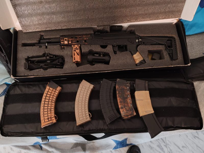 Ak12 pack 340 , replica más batería y cargador batería 210
