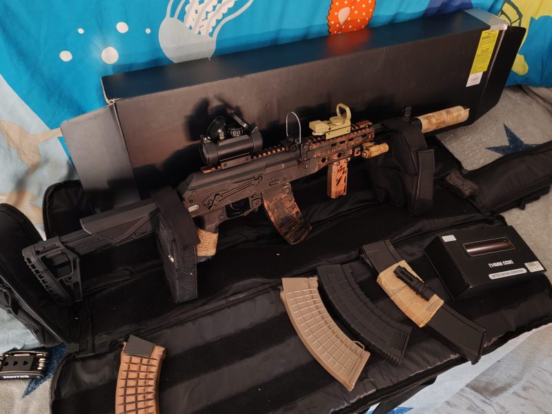 Ak12 pack 340 , replica más batería y cargador batería 210