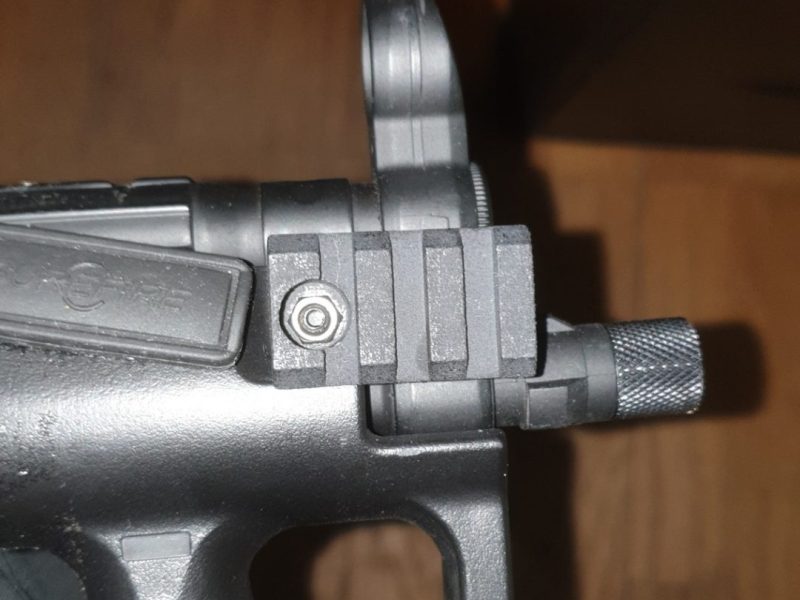 Airsoft mp5k Picatinny Rail Mount For Front Sight Tower