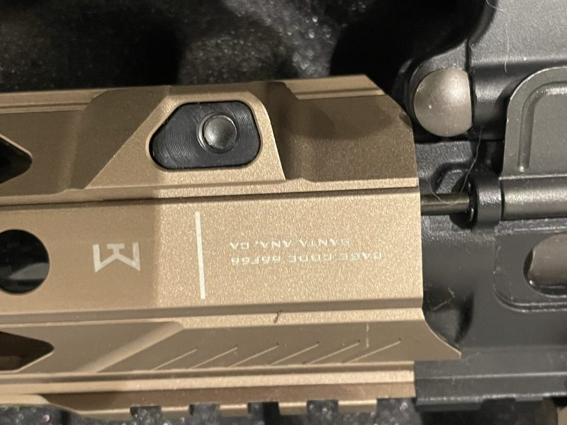 Tokyo Marui M4 MWS GBBR MK18 Style + 5 Magazines + Vector Optics + Case