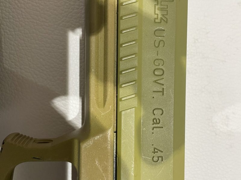 PISTOLA Tokyo Marui HK45 GBB + Suppressor – Custom Stalker