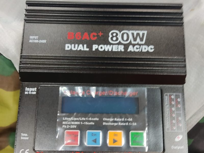 Cargador/balanceador batería lipo