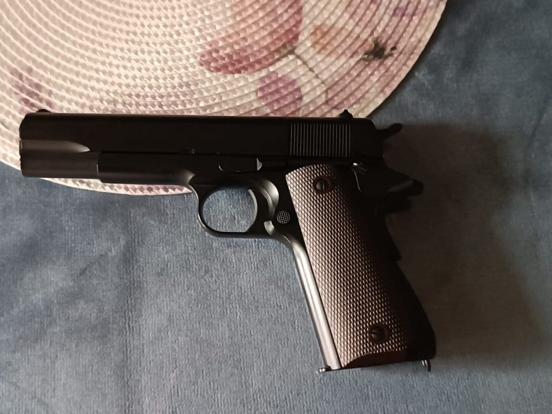 KJWORKS M1911 FULL METAL CON BLOWBACK